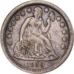 1859-O Seated Liberty Dime