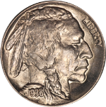 1938-D/D Buffalo Nickel - GEMMY