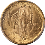 1926 Sesquicentennial Commemorative Gold $2.50 PCGS MS64 Great Eye Appeal