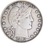 1912-D Barber Half Dollar