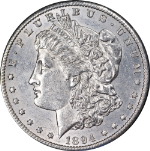 1894-S Morgan Silver Dollar Nice BU Details Nice Eye Appeal Strong Strike