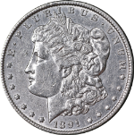 1891-CC Morgan Silver Dollar Nice AU/BU Nice Luster Nice Strike