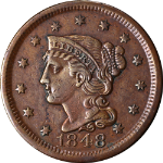 1848 Large Cent