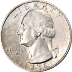 1936-P Washington Quarter - Gemmy