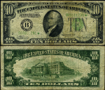 FR. 2006 B* $10 1934-A Federal Reserve Note Non-Mule New York B-* Block Fine Star