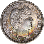 1916-P Barber Dime - Great Color