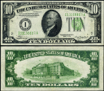 FR. 2005 Im $10 1934 Federal Reserve Note Mule Minneapolis I-A Block DGS AU