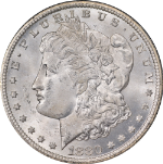 1880-CC GSA Morgan Silver Dollar NGC MS64 Blazing White Gem Nice Strike
