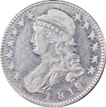 1818/7 Bust Half Dollar Small 8 Nice XF/AU 0-102 R.2 Nice Eye Appeal Nice Strike