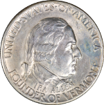 1927 Vermont Commem Half Dollar Choice BU Nice Eye Appeal Strong Strike