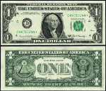 FR. 1906 D* $1 1969-C Federal Reserve Note Cleveland D-* Block Gem CU Star