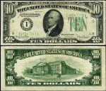 FR. 2009 I $10 1934-D Federal Reserve Note Minneapolis I-A Block XF