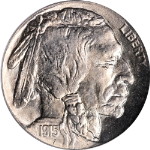 1915-P Buffalo Nickel OGH CAC Sticker PCGS MS66 Superb Eye Appeal Strong Strike