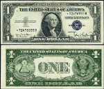 FR. 1613 W* $1 1935-D Silver Certificate *-B Block Choice CU+ Star