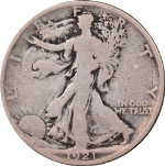 1921-D Walking Liberty Half Nice VG Key Date Nice Eye Appeal Nice Strike