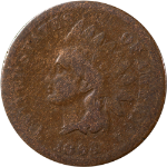 1864-L Indian Cent