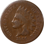 1866 Indian Cent