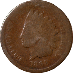 1869/9 Indian Cent