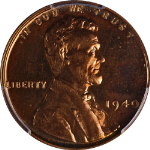 1940 Lincoln Cent Proof PCGS PR66 RD Great Eye Appeal Strong Strike