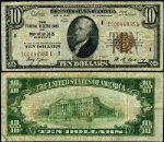 FR. 1860 I $10 1929 Federal Reserve Bank Note Minneapolis I-A Block VF