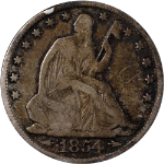 1854-O Seated Half Dollar