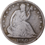 1860-O Seated Half Dollar