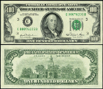 FR. 2169 C $100 1981 Federal Reserve Note Philadelphia C-B Block Choice CU+