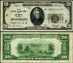 FR. 1870 F $20 1929 Federal Reserve Bank Note Atlanta F-A Block VF+