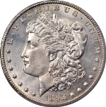 1893-CC Morgan Silver Dollar BU+ Superb Eye Appeal Strong Strike
