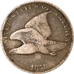 1858SL Flying Eagle Cent