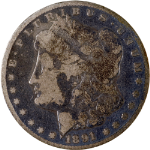 1891-CC Morgan Silver Dollar