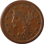 1852 Large Cent