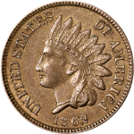 1862 Indian Cent