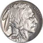 1934-P Buffalo Nickel