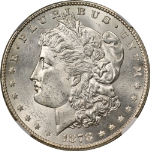 1878-S Morgan Silver Dollar NGC MS64 Nice Eye Appeal Strong Strike