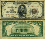 FR. 1850 F $5 1929 Federal Reserve Bank Note Atlanta F-A Block