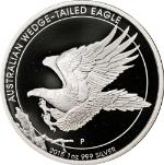 2015-P Australian 1 Ounce Proof Wedge-Tailed Eagle .9999 Fine OGP COA
