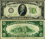 FR. 2004 I $10 1934 Federal Reserve Note Minneapolis I-A Block LGS VF