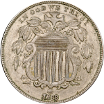 1868 Shield Nickel