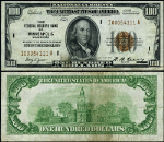 FR. 1890 I $100 1929 Federal Reserve Bank Note Minneapolis I-A Block VF+