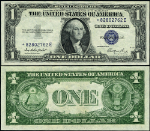 FR. 1614* $1 1935-E Silver Certificate *-E Block Choice CU Star - Nick