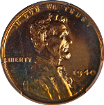 1940 Lincoln Cent Proof PCGS PR66 RD Blazing Full Red Gem Strong Strike