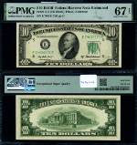 FR. 2012 E $10 1950-B Federal Reserve Richmond E-B Block Superb PMG CU67 EPQ Top