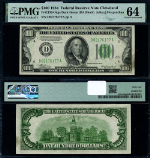 FR. 2152 D $100 1934 Federal Reserve Note Cleveland D-A Block DGS Choice PMG CU64
