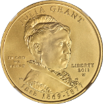 2011-W First Spouse Gold $10 Julia Grant NGC MS70