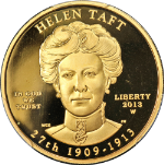 2013-W First Spouse Gold $10 Helen Taft PCGS PR69 DCAM 1st Strike