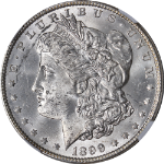 1899-P Morgan Silver Dollar NGC Unc Details Nice Eye Appeal Strong Strike
