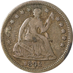 1842-P Seated Liberty Half Dime
