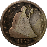 1875-CC Twenty (20) Cent Piece