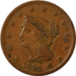 1842 Large Cent - Large Date